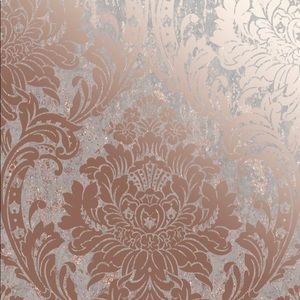 Graham & Brown Milan Damask Rose Gold 2 full rolls